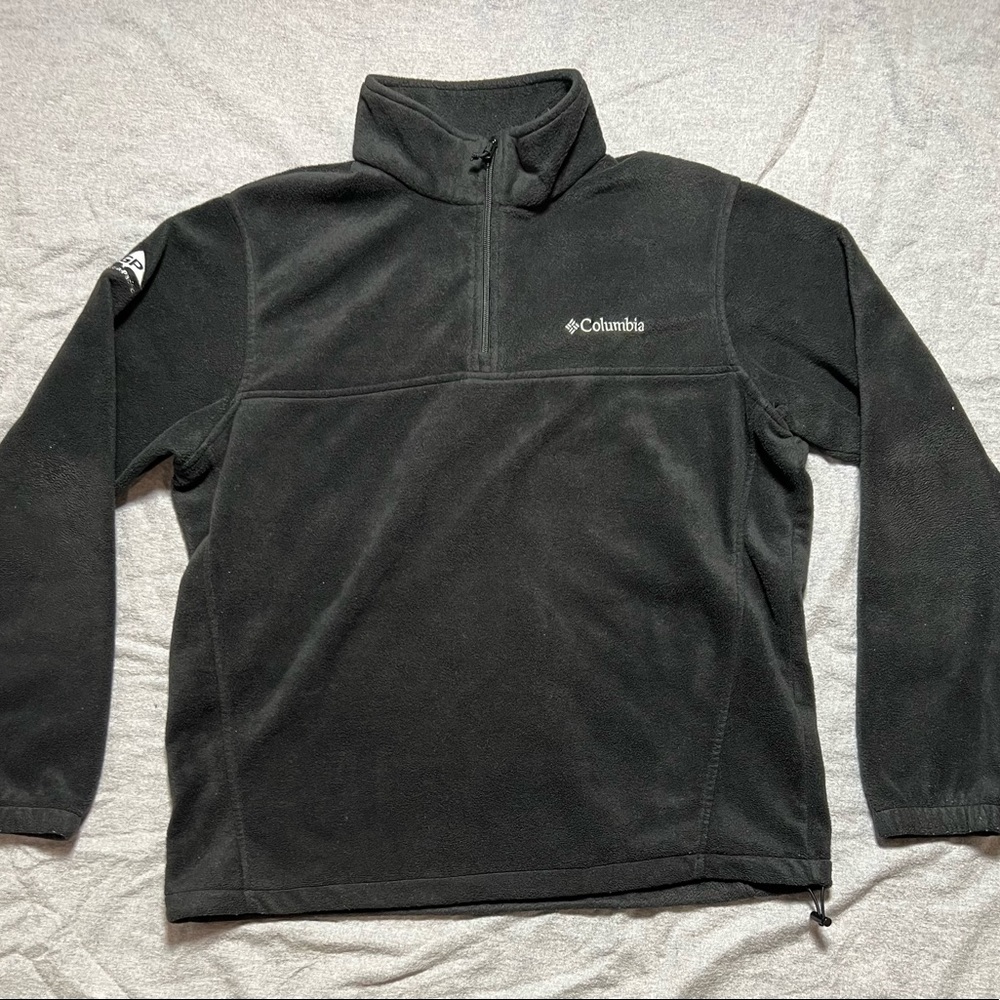Columbia Men's Zip Up Sweater - Black